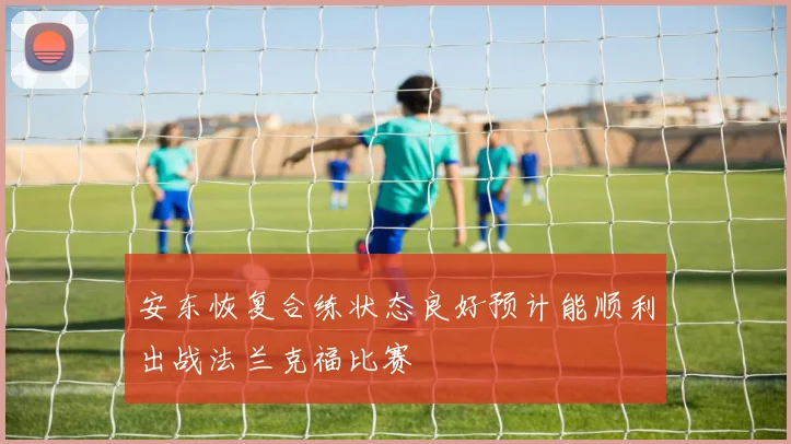 安东恢复合练状态良好预计能顺利出战法兰克福比赛